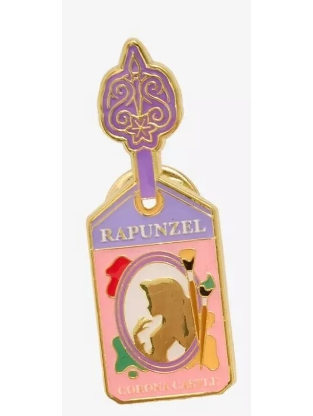 Disney Princess Luggage Tag Blind Box Enamel Pin